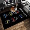 Friends Show Quotes Office Rug Chair Mat, Game Carpet, Suitable for Front Door, Bedroom, Living Room, Desk, Holiday Gift