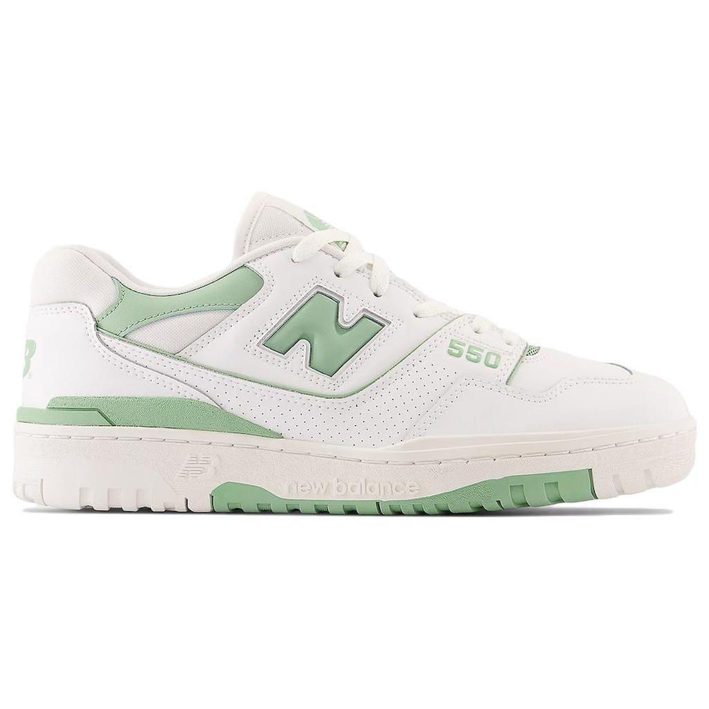 New Balance Sneakers Unisex 550 Bianco Verde Menta BB550FS1