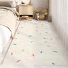Cartoon Boby Bedroom Decor Bedside Carpet Fluffy Soft Plush Floor Mat Nordic Style Carpets for Living Room Thicken Anti-slip Rug