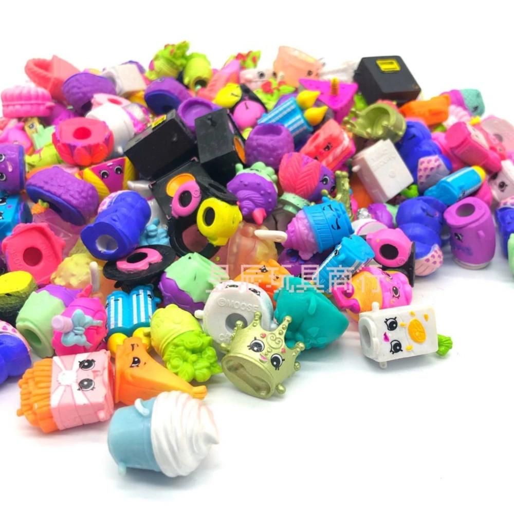 Shopkins Blind Pouches Mini Statues Shopville Fruits Elfs Miniature High Quality Playthings Collectibles Kids Presents