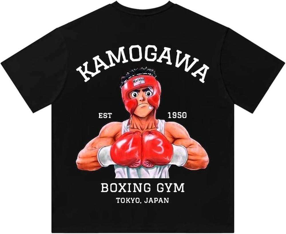 HAJIME NO IPPO Boxing Anime Tee Unisex Short Sleeve Shirt S-5XL Unisex T-Shirt XXXL
