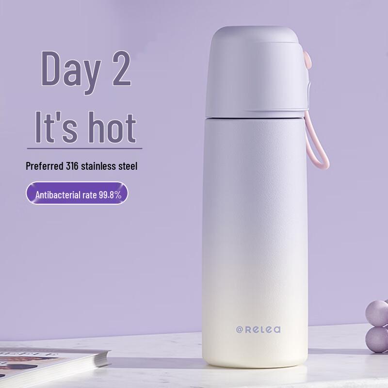 RELEA 316L Stainless Steel Portable Insulated Water Bottle