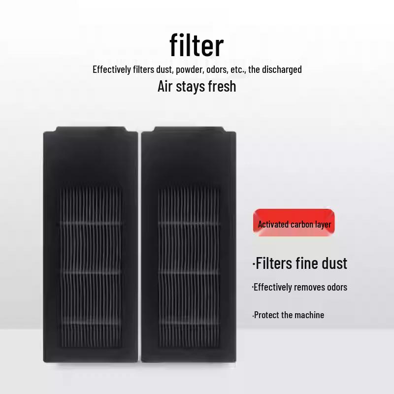 Ecovacs X2S Robot Vacuum Replacement Kit: Filters, Mop, Roller Brush, Dust Bag for X3Pro.