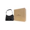 Coach Laurel 19 Letter Logo Gold Hardware Leather Crossbody Shoulder Bag Small Women Bags Black CBH16-IMBLK