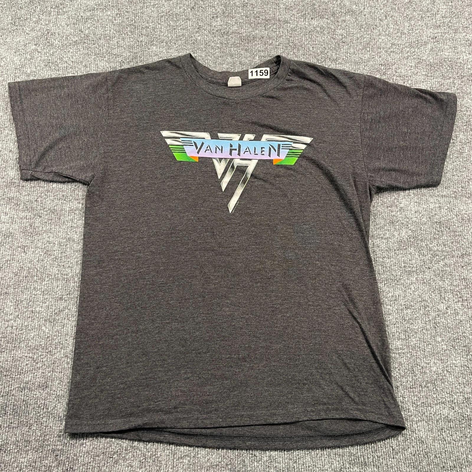 

Футболка Van Halen Heavy Metal Rock Band в стиле Y2K, размер M, 19x25, серая S