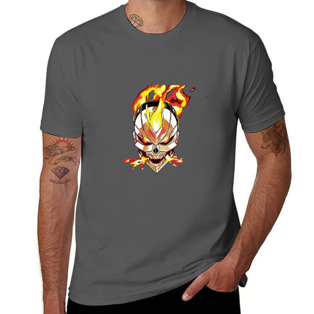 Robbie Reyes Ghost Rider T-Shirt shirts graphic summer top blue archive graphic shirts men t shirts high quality