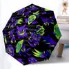 1pc Pokemon-pattern Automatic Open/Close Umbrella - Compact Travel Umbrella with 8-Rib Durable Frame, Lightweight & Portable for Commuting, Fashionabl