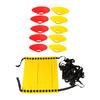 Football Training  Ladder Speed  Train Kit  Football Ladder Soccer Cones Training Equipment with Bag