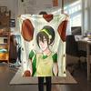 Avatar: The Last Airbender  Print Flannel Blanket, High Quality Comfortable for All Seasons, Home Decor, Warmth and Comfort