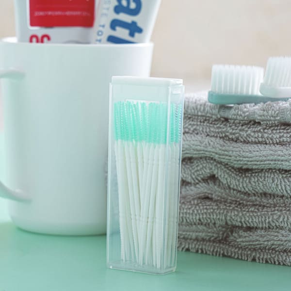 40 Double-Sided Toothpick-Type Interdental Brushes
