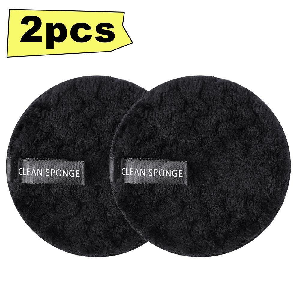 Very Fine Fiber Makeup Remover Puff Multicolor Facial Cleaning Towel Cosmetic Powder Puff Face Wash Cleanser Sponge Pads Makeup