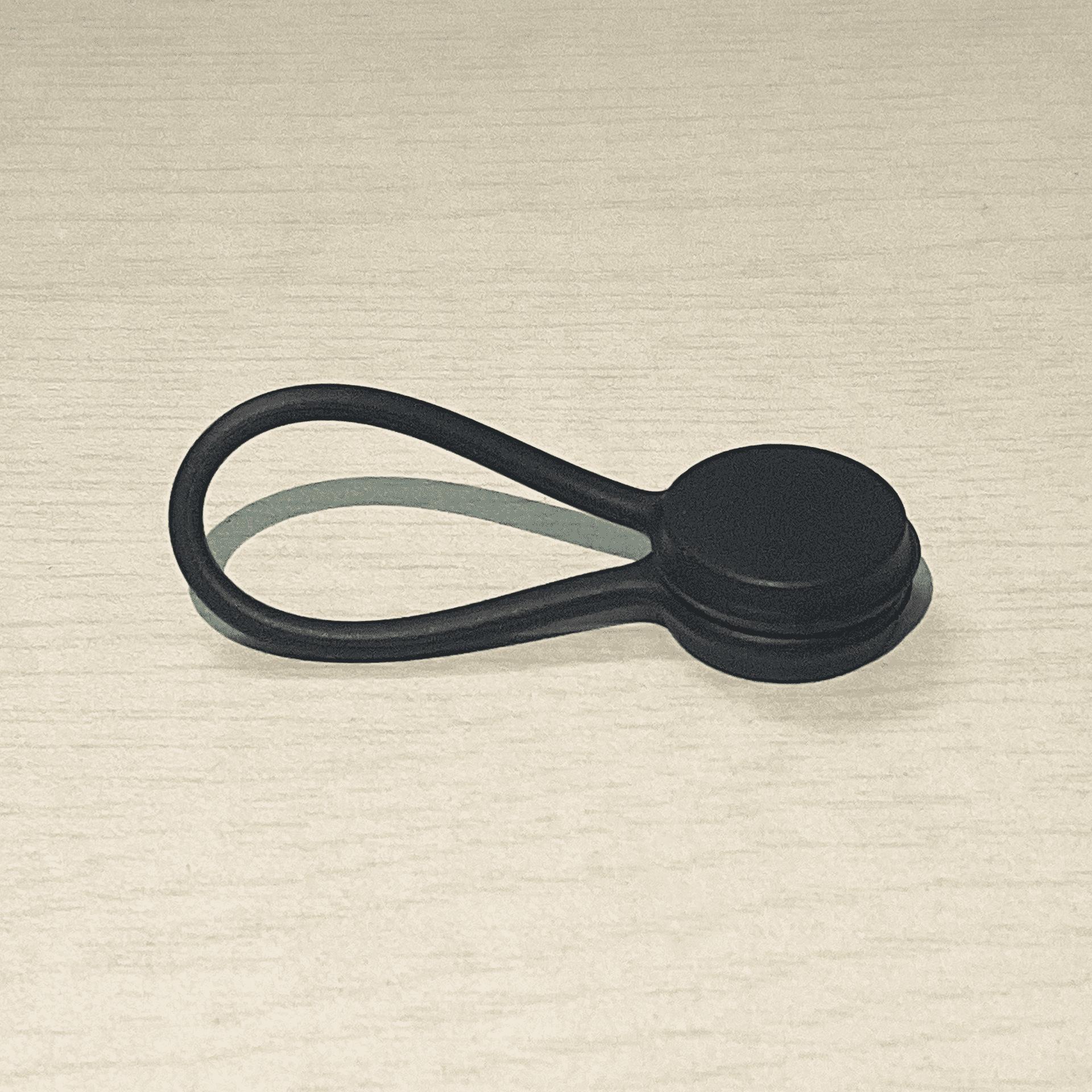 

Reusable Magnetic Cable Ties,Cord Organizer,Silicone Magnetic Cord Ties for Bundling Stuff, Book Marker Fridge Magnets чёрный