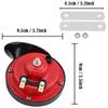 2Pcs 12V 24V 300DB Car Snail Electric Air Horn for Marine Boat Loud Alarm Kit Boat Motorcycle Dual-tone Horn Loud Signal Auto
