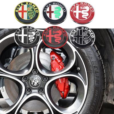 4 pezzi 65mm 68mm 3D Emblema ruota auto Tappo coprimozzo ruota Accessori per styling cerchi auto antipolvere