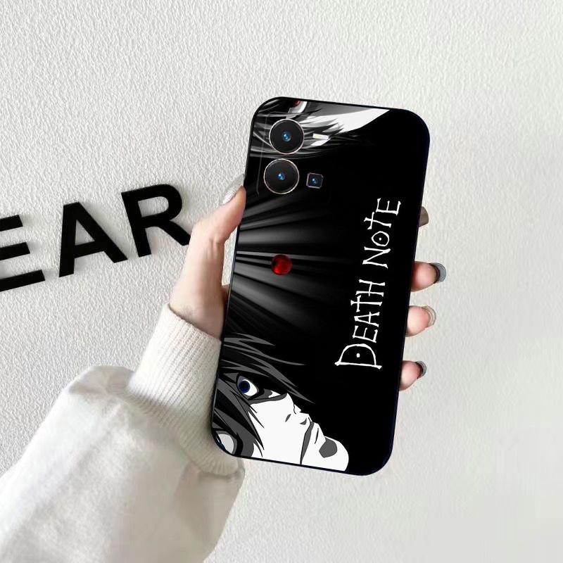

Death Note Anime Phone Case For VIVO Y53S Y33S Y31 Y21 Y70 Y21S Y72 Y35 V27 V27E V23E V21 V23 Pro V21E V20 SE Shell VIVO Y70