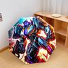 1 PC Automatic Folding Umbrella - Mech Warrior Pattern, Portable & Foldable Design with 8 Ribs, Christmas Birthday Gifts