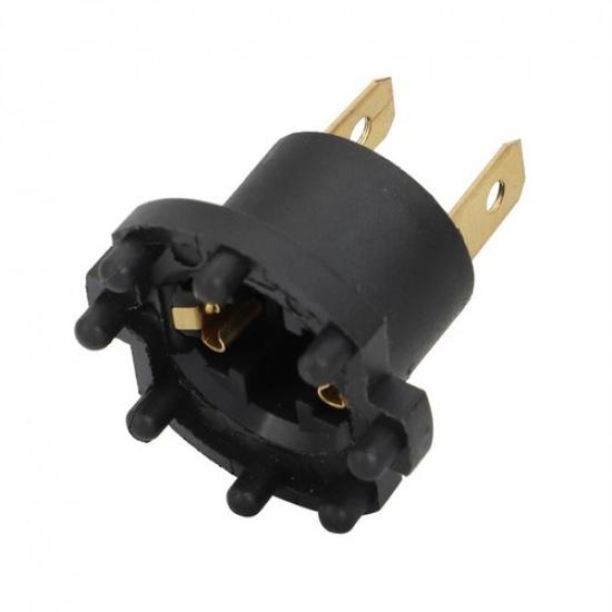 2Pcs Low Beam Headlight Socket Male B28V-51-0A3 For 2001-2010 Mazda 3 5 Protege