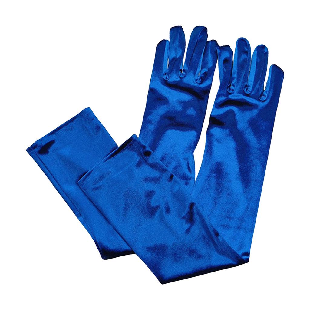 Wedding Gloves Proms Gloves Pleuche Long Gloves for Opera Women Lady Theme Proms Costume Accessories