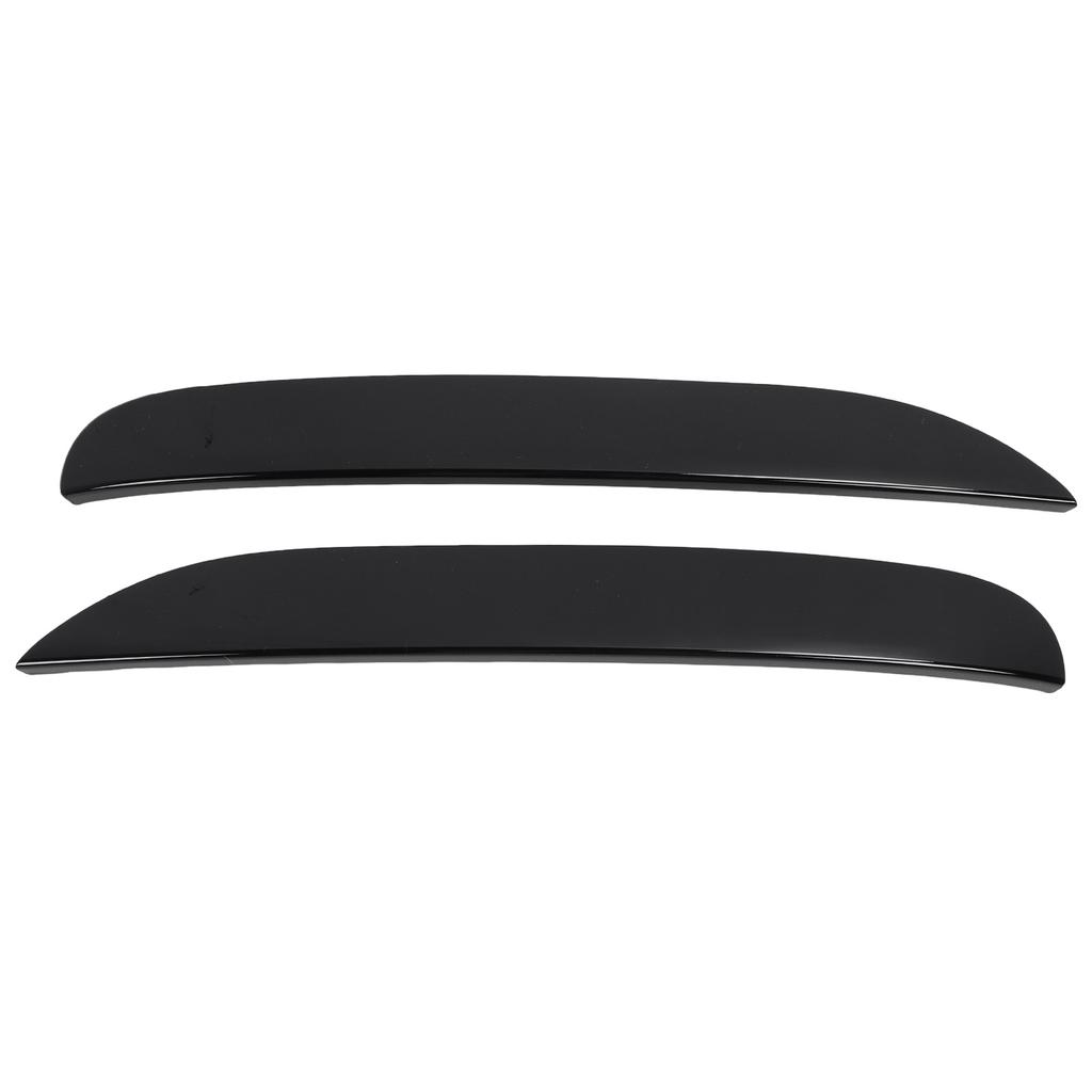 Front Bumper Grille Molding Trim 51118047727 Glossy Black Grill Moulding Trim Set for 7 Series F01 F02 F04 2008 To 2015