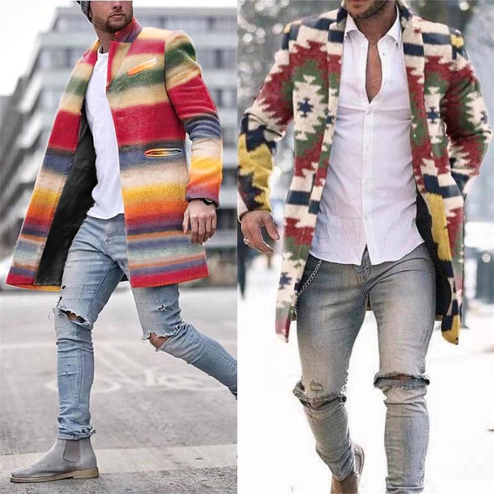 long rainbow jacket