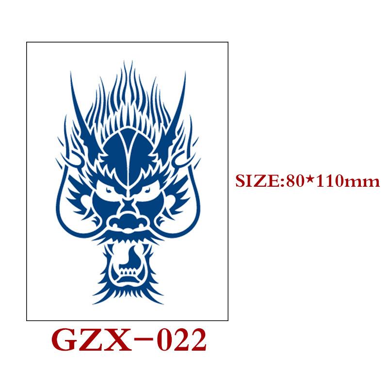 Herbal Semi-Permanent Tattoo Sticker, Semi-Permanent Tattoo Sticker, Waterproof, Sweat-Proof Tattoo