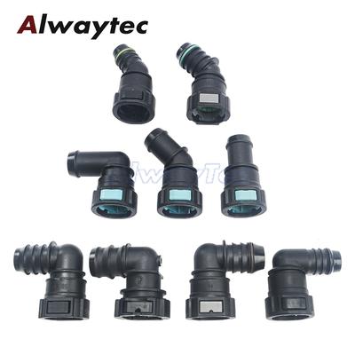 High Performance 11/16'' 18mm Elbow Plastic Type Hose Connector Quick Released for Accessoire Voiture