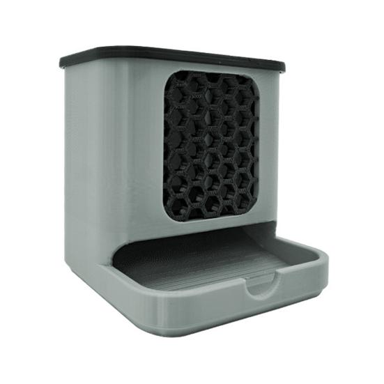 Cotton Swab Storage Box with Dustproof Cover Large Capacity Multipurpose Floss Picks Cotton Swabs Holder