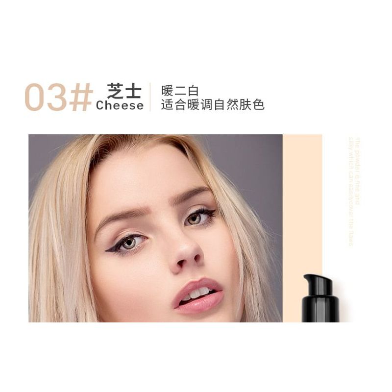 DEROL - Lightweight Oil-Controlling Coverage Foundation - 1-3