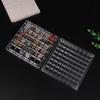 A Collection Of Natural Stones Storage Box For Children'S Experiments, 1Set Of Minerals And Gems For Creativity Gift
