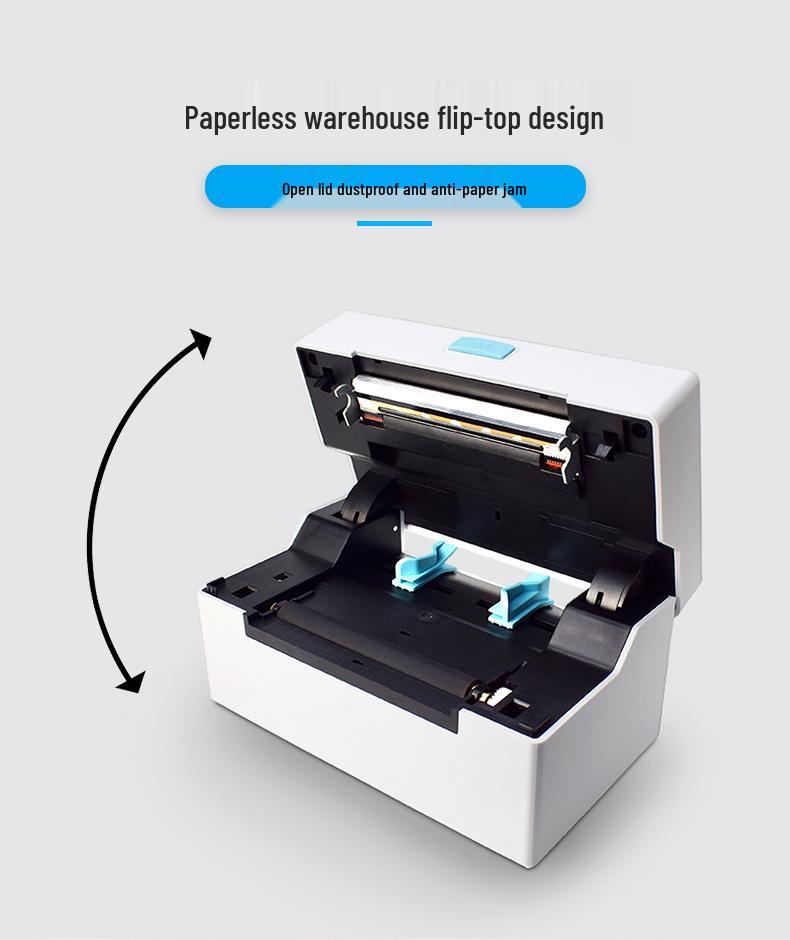 Youku TDL407H Portable Wireless Bluetooth 4" Thermal Label Printer