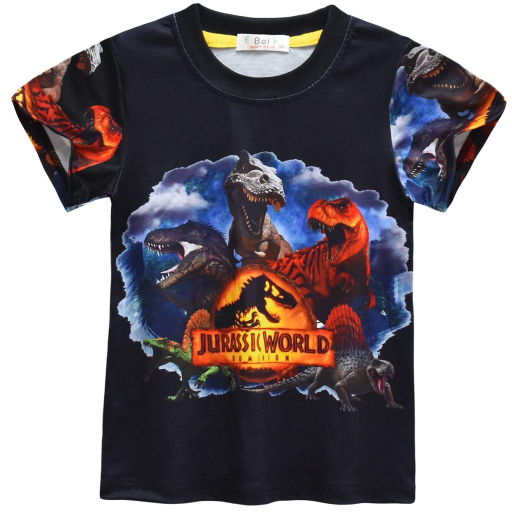 Short-Sleeved Children'S Cartoon Digital Printing, Children'S Short-Sleeved Set, Children'S Short-Sleeved Loungewear Set 92319