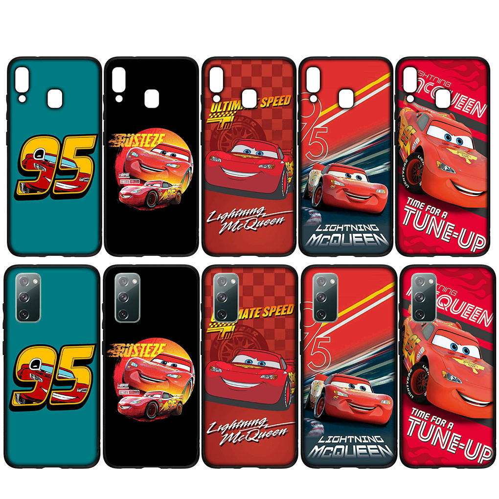 For iPhone 16 15 Xiaomi Redmi Note 13 12 11 Pro Max X 9 14 XR Samsung Galaxy S24 S23 Plus Huawei OPPO Cars 95 Lightning McQueen Supercar Phone Case