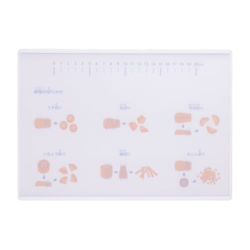 Kai Corporation KAI First Cutting Board for Children Double-Sided Design Dishwasher Safe Torchef Club White KAI KITCHEN Made In Japan FG5205