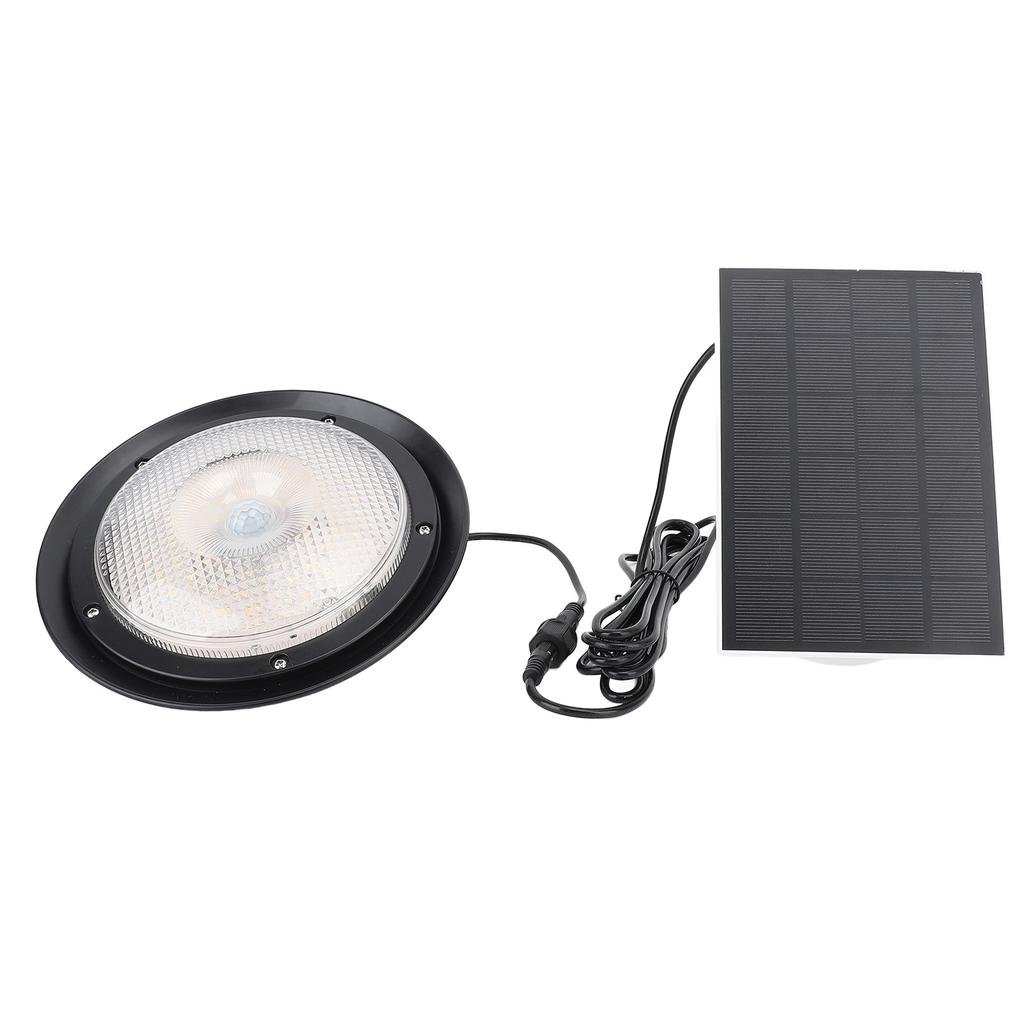 Solar Ceiling Light Professional High Brightness Waterproof LED Sensor Type 3 Color Solar Shed