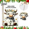 Five Year Success Growth Diary 2026‑2030 5‑Year Monthly Planner Cute Highland Cow Cover Calendar Notebook Organized Life Planner for Students 60