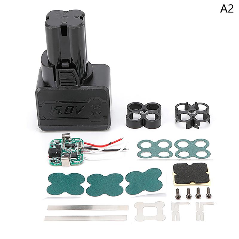 Für Makita 12/16,8/25V Lithium-Akku Elektrischer Schraubendreher Wiederaufladbarer Akku-Bohrschrauber Batteriegehäuse mit großer Kapazität