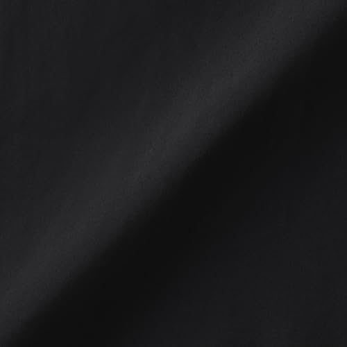 MUJI Women's Quick-Drying Broad Flare Skirt, Black, Size M, BE1VAA5S