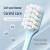 Dual-Use Soft Bristle Toothbrush & Tongue Scraper for Adults – Oral Cleaner
