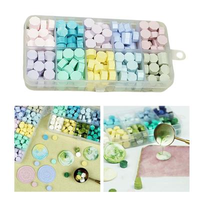 200Pcs Wax Seal Beads Sealing Wax Bead for Wax Stamp Sealing Cards Envelopes Stamp Sealing Beads Seals Letter