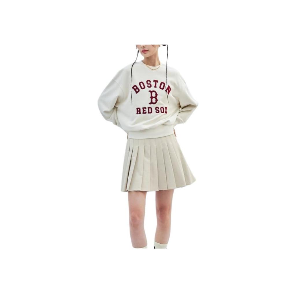 New MLB Sweatshirts Women's Ivory 3FMTV0334-43CRD