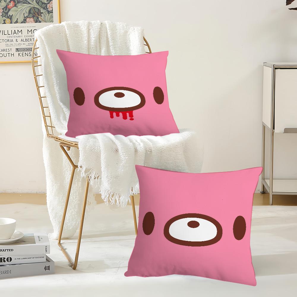Cartoon G-Gloomy Bear Pillow Case Suitable For Bedrooms Living Rooms Cars Home Decoration
