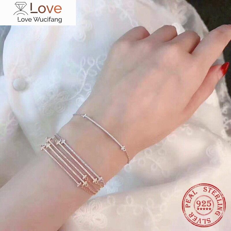 925 Sterlingsilber Smiley-Armband Damen Schlicht Hochwertig Koreanische Mode Schmuck Diamant Valentinstag Jubiläumsgeschenk