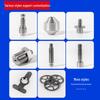 Swiss-Type Precision CNC Machined 304 Stainless Steel Parts