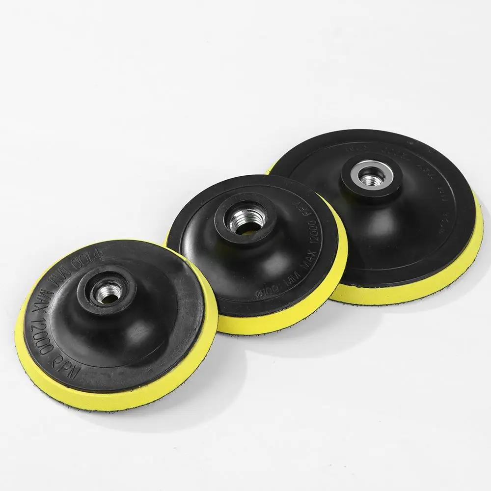 3/4/5" for Power Sanders Abrasive disks Disco soporte Pad Sandpaper Self-adhesive Sanding Disc Backing Pad Hook-Loop Plate