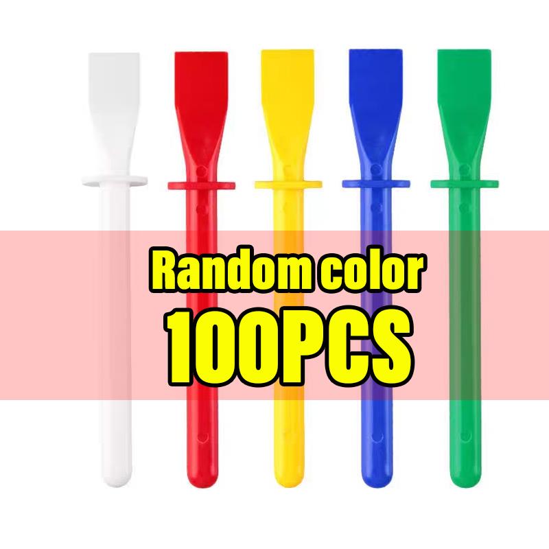 5/100PCS Glue Spreader Glue Brushes Handheld DIY Art Craft Paintings Scrapers Portable Leather Gluing Tools Glue Smear Sticks