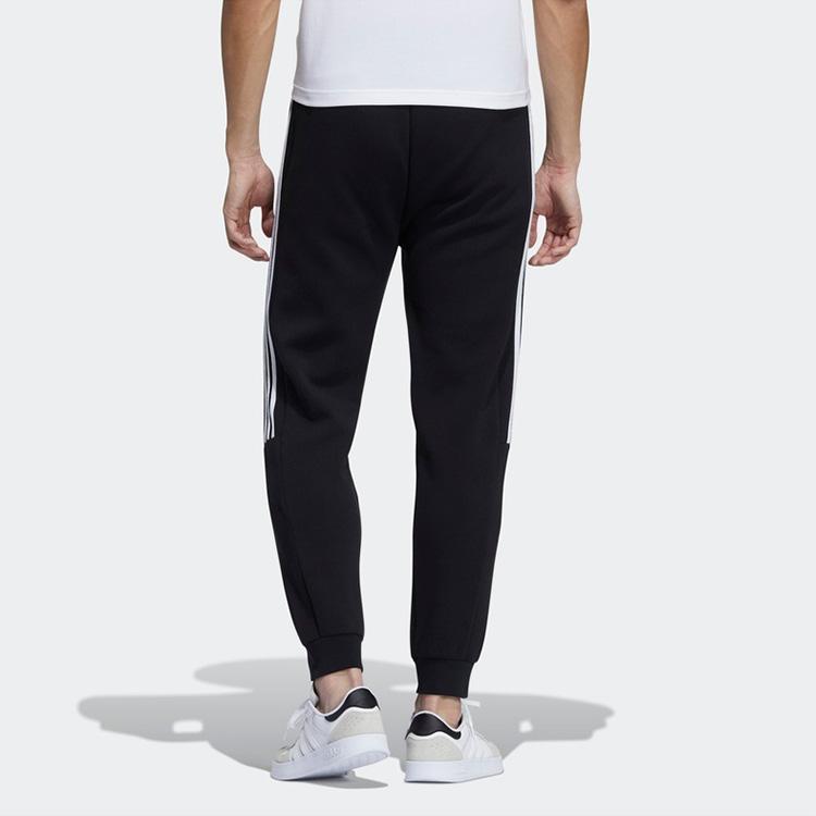 Adidas Neo Casual Fit Mid-Waist Joggers Men Bottoms Black GP5711