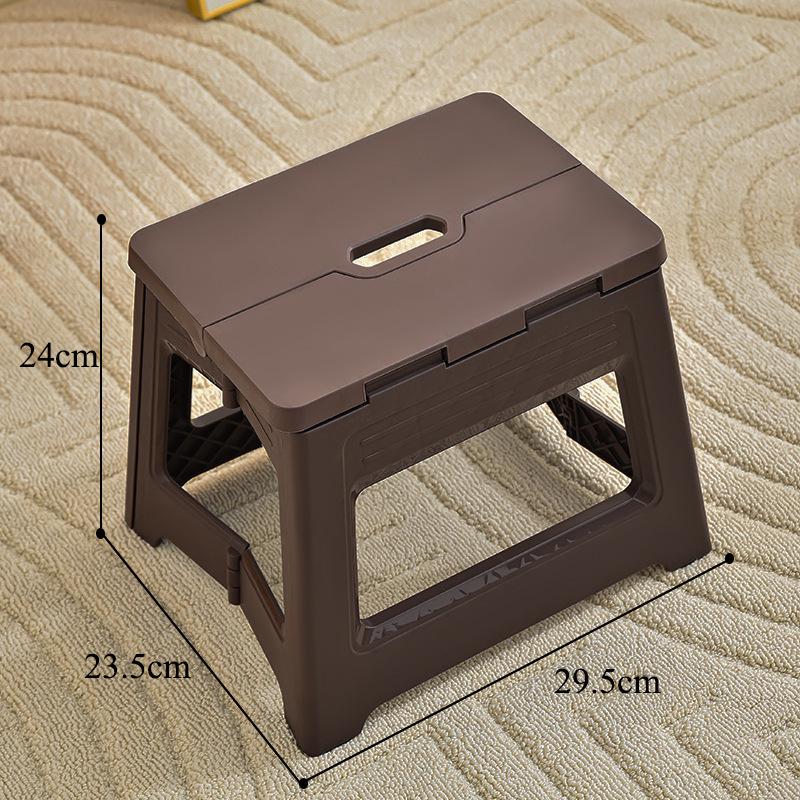 Adjustable Telescopic Folding Portable Plastic Stool for Outdoor Travel, Fishing, and Household Use