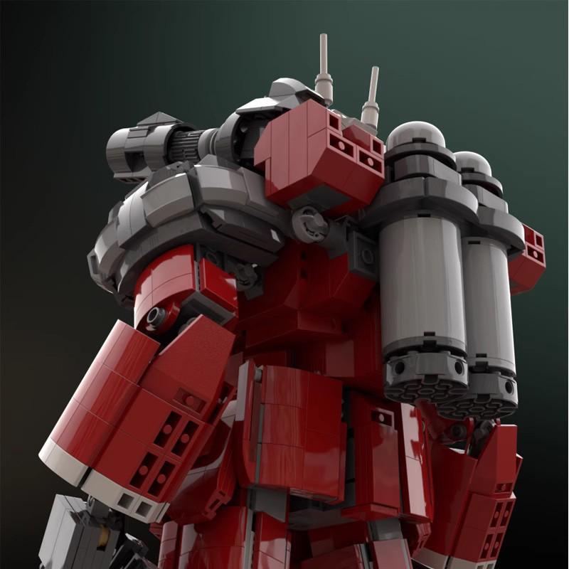 M Building Block Compatible Lego 89199 Rx-77-2 Steel Cannon Gundam, Robot, Mech Model