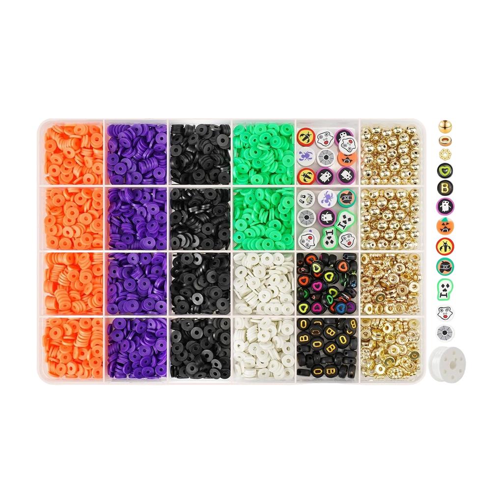 Beading Kit for Halloween - DIY Bracelet and Necklace Making Set
