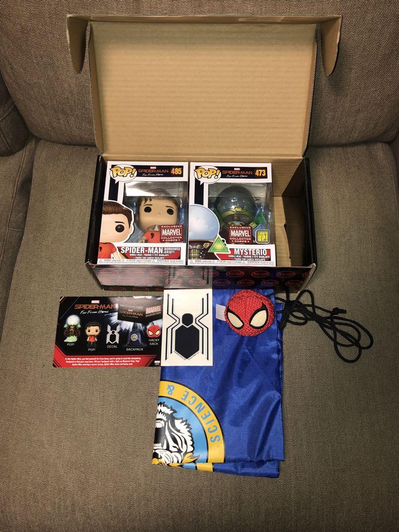 

[Б/У] Эксклюзивный бокс Funko Pop CollectorCorps Человек-паук ВДВ